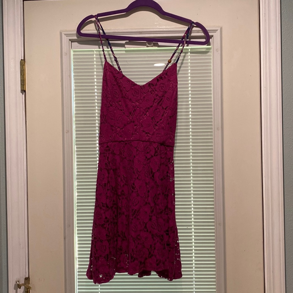 Magenta dress